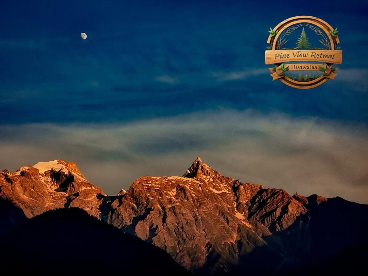 Pine View Retreat Homestay Kalpa Buitenkant foto