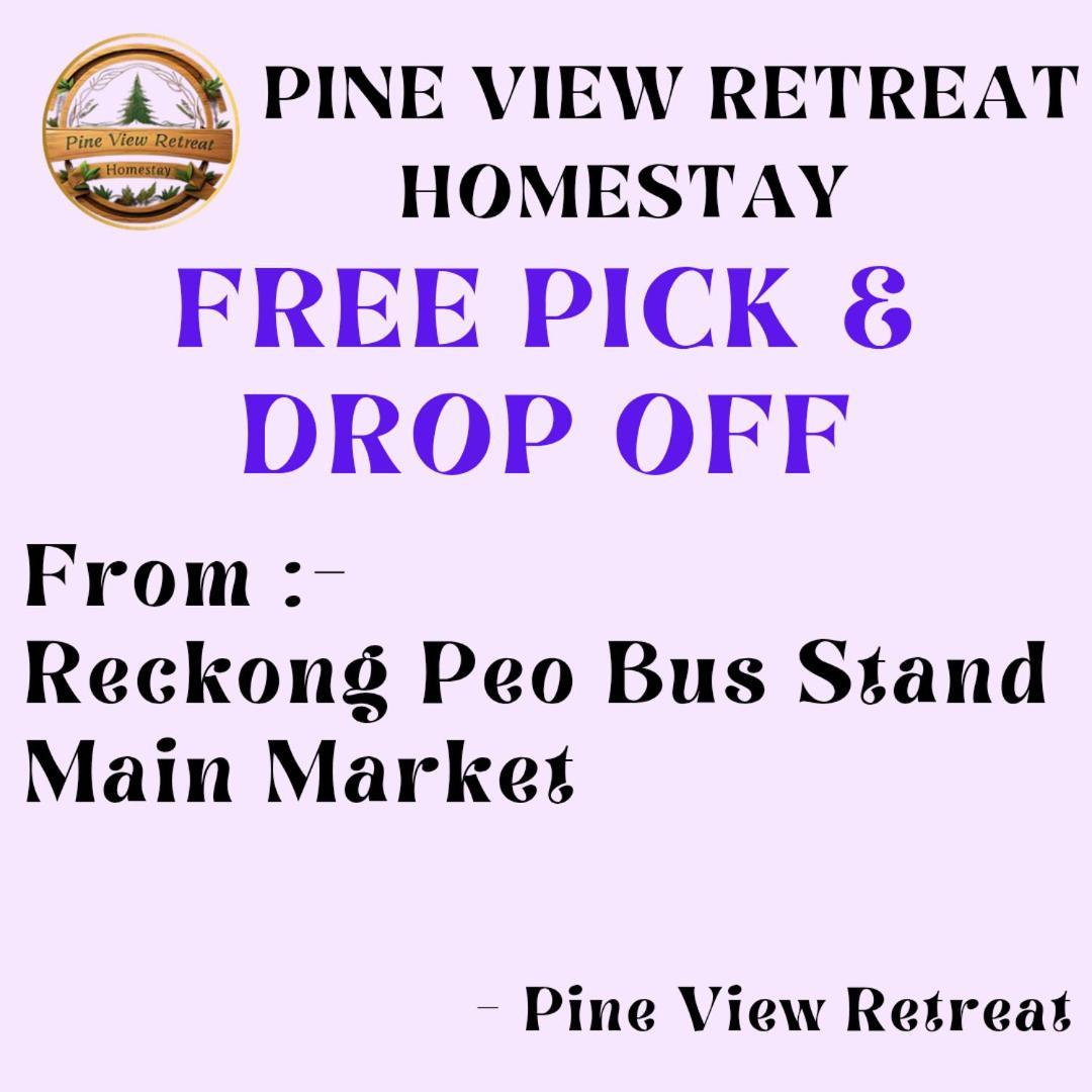 Pine View Retreat Homestay Kalpa Buitenkant foto